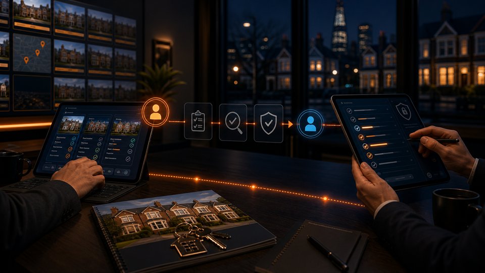 Premium handover control workflow between team members